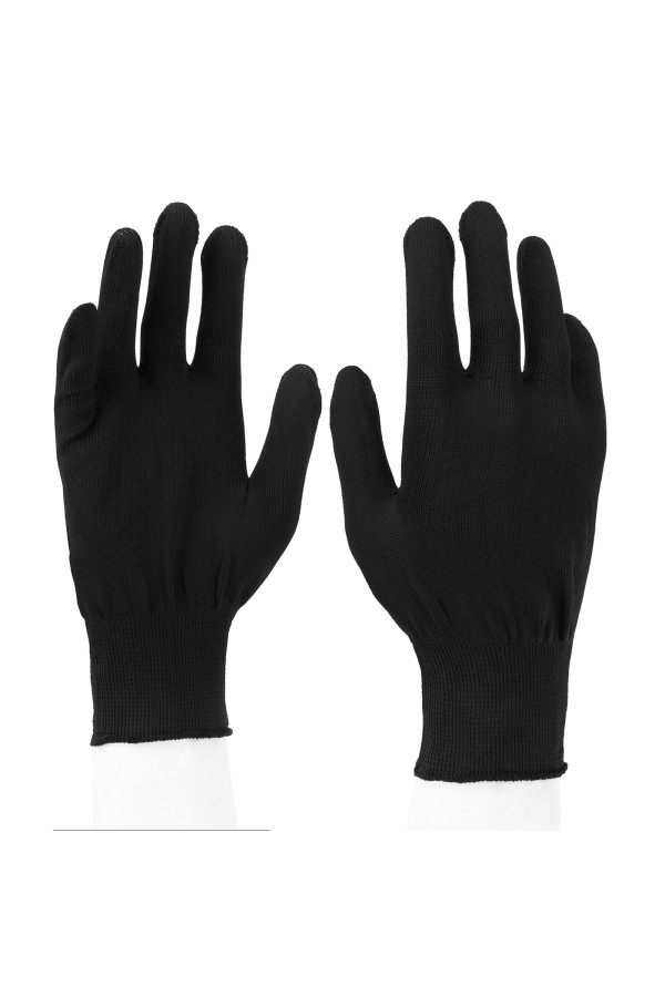 Перчатки Нейлон, 13 класс, черные, XL