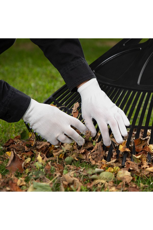 Перчатки в наборе, 4 пары, цвета в ассортименте, ПВХ точка, L, Palisad