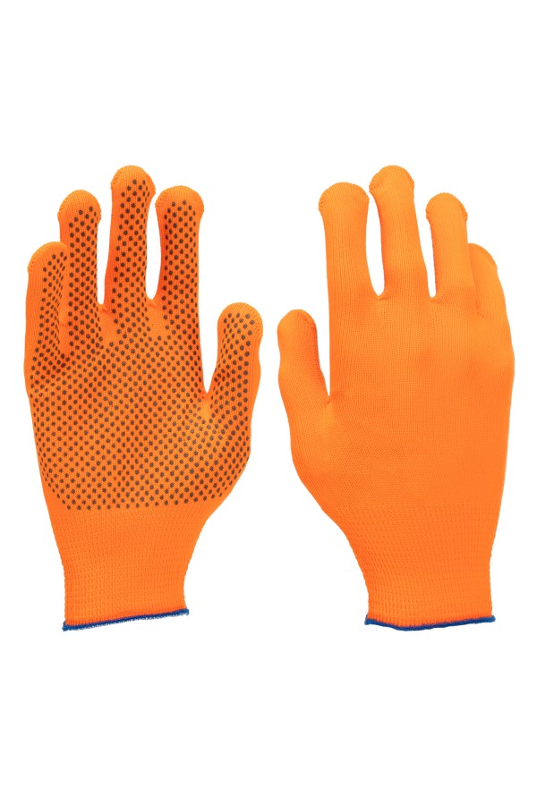 Перчатки в наборе, 4 пары, цвета в ассортименте, ПВХ точка, L, Palisad