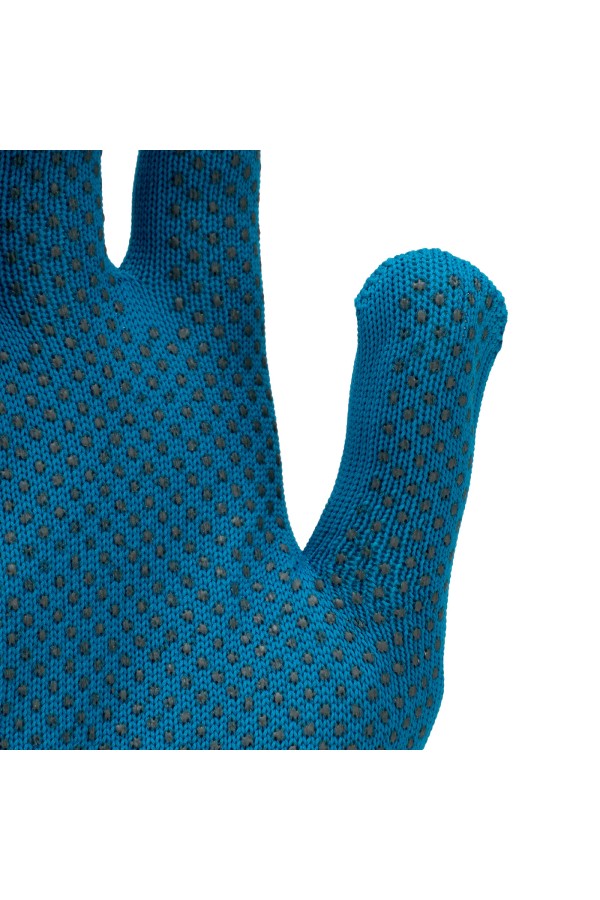 Перчатки в наборе, 5 пар, цвета в ассортименте, ПВХ точка, L, Palisad