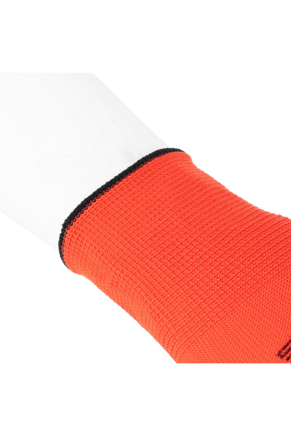 Перчатки полиэфирные с черным нитрильным покрытием маслобензостойкие, L, 15 класс вязки Stels