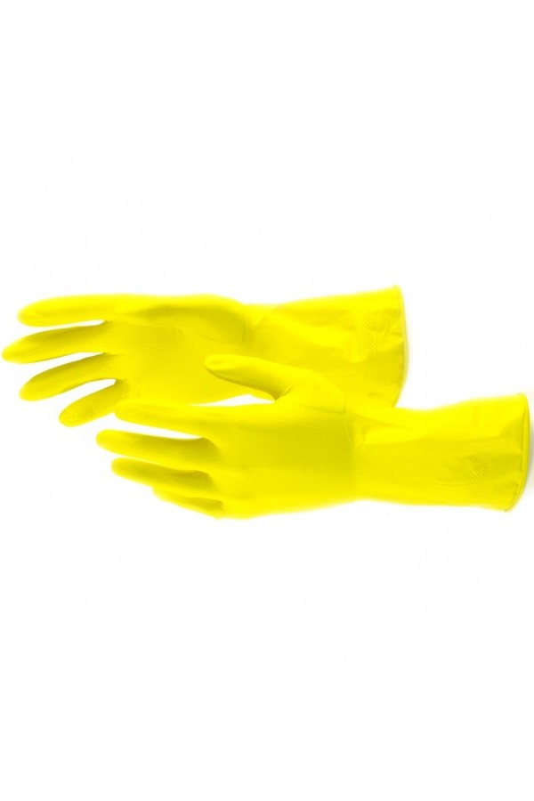 Перчатки хозяйственные латексные, XL, Сибртех