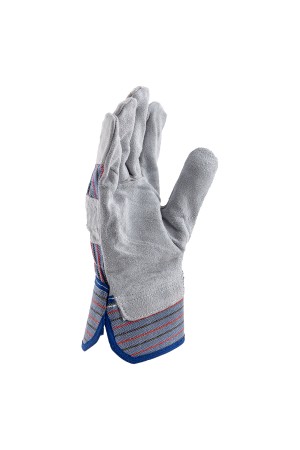 Перчатки спилковые комбинированные, размер XL, Сибртех