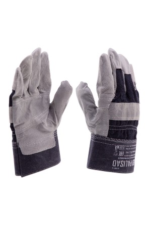 Перчатки спилковые комбинированные, размер XL, Palisad