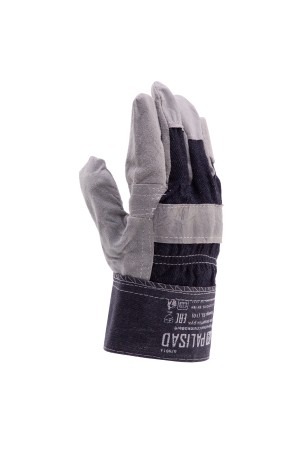 Перчатки спилковые комбинированные, размер XL, Palisad