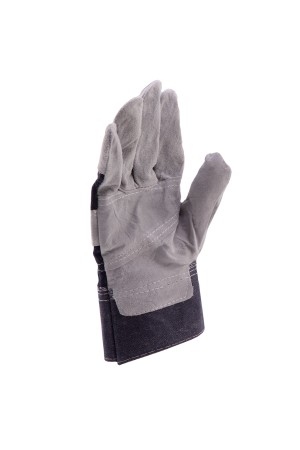 Перчатки спилковые комбинированные, размер XL, Palisad