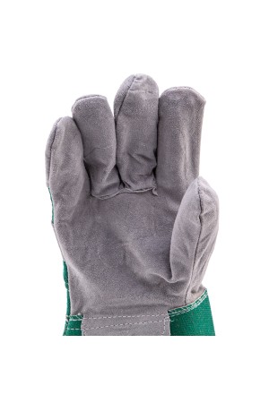Перчатки спилковые комбинированные, усиленные, размер XL, Palisad