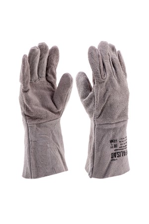 Перчатки спилковые с манжетой для садовых и строительных работ, размер XL, Palisad