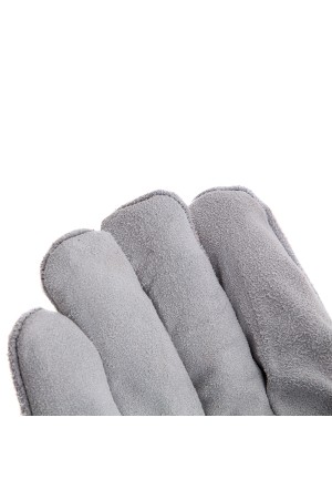 Перчатки спилковые с манжетой для садовых и строительных работ, утолщенные, размер XL, Сибртех