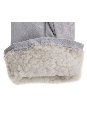 Перчатки спилковые с манжетой для садовых и строительных работ, утолщенные, размер XL, Сибртех