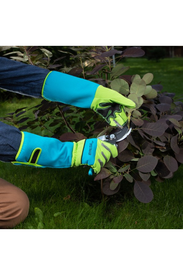 Перчатки садовые с удлинённой манжетой, размер 8, Luxe Palisad