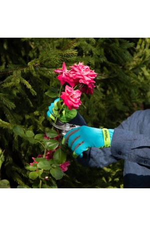 Перчатки садовые с удлинённой манжетой, размер 9, Luxe// Palisad