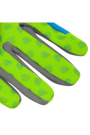 Перчатки садовые на липучке, силиконовое нанесение, размер 8, Luxe// Palisad