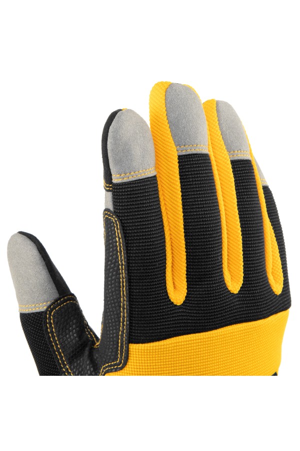 Перчатки универсальные, усиленные, размер 9 Denzel