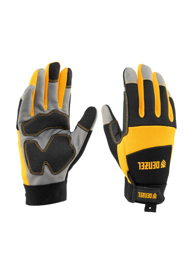 Перчатки универсальные, усиленные, размер 10 Denzel