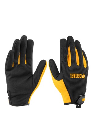 Перчатки универсальные на липучке, размер 10// Denzel