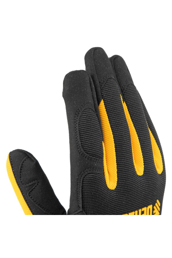 Перчатки универсальные на липучке, размер 10 Denzel