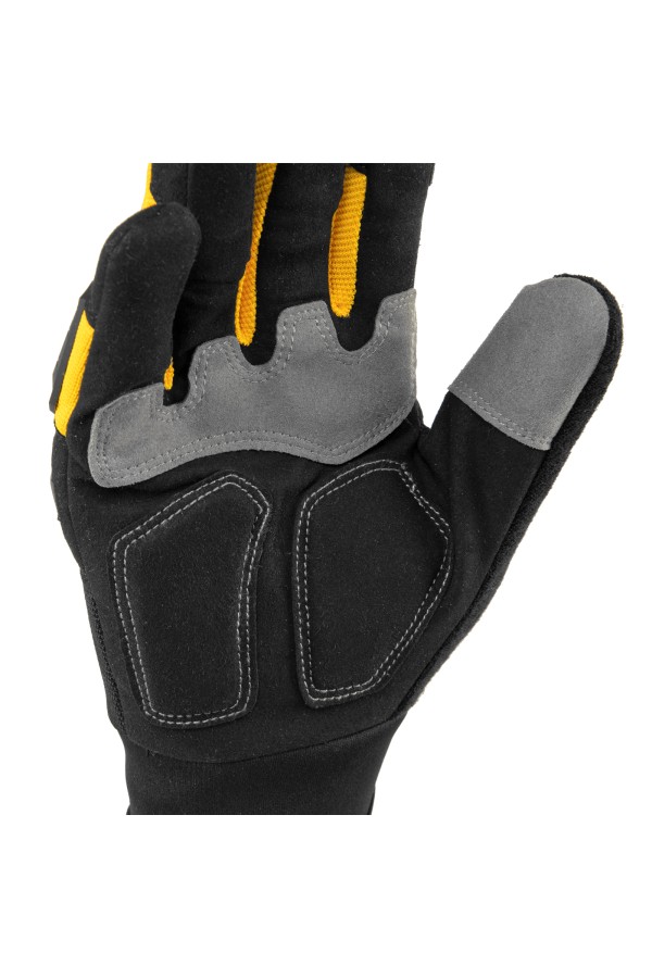 Перчатки универсальные, усиленные, с защитными накладками, размер 9 Denzel