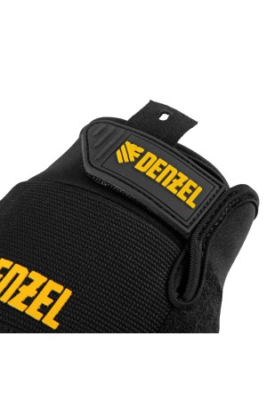 Перчатки универсальные, усиленные, с защитными накладками, размер 9// Denzel