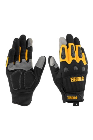 Перчатки универсальные, усиленные, с защитными накладками, размер 9// Denzel