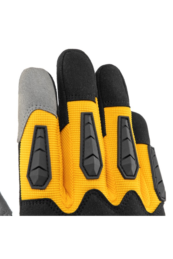 Перчатки универсальные, усиленные, с защитными накладками, размер 10 Denzel