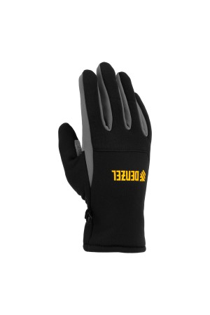 Перчатки универсальные, искусственный мех, работа с сенсорным экраном, размер 8 Denzel