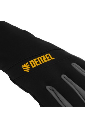 Перчатки универсальные, двойные, работа с сенсорным экраном, размер 9 Denzel