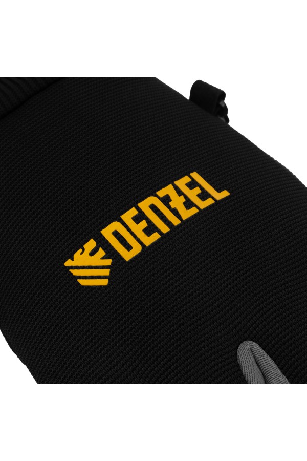 Перчатки универсальные, двойные, работа с сенсорным экраном, вязаная манжета, размер 8 Denzel