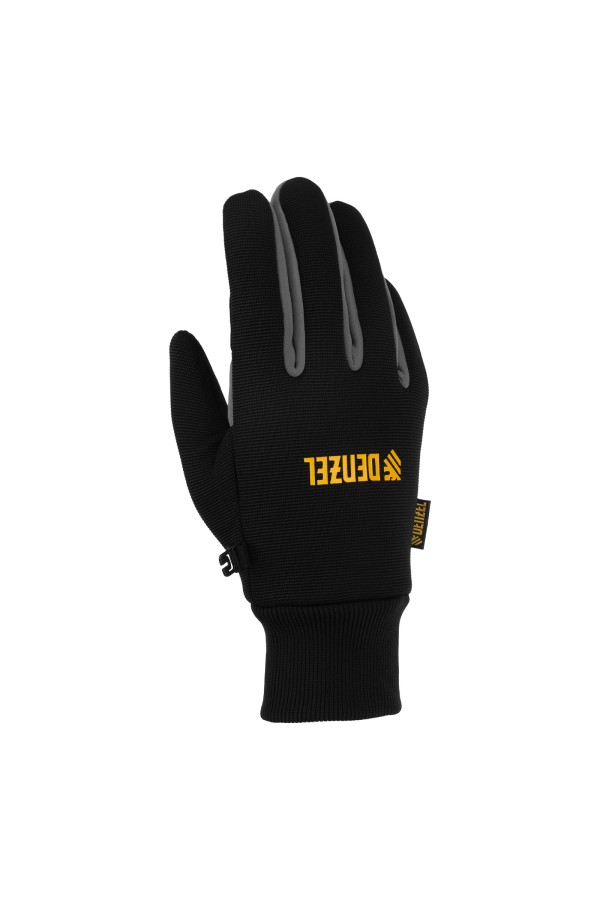 Перчатки универсальные, двойные, работа с сенсорным экраном, вязаная манжета, размер 8 Denzel