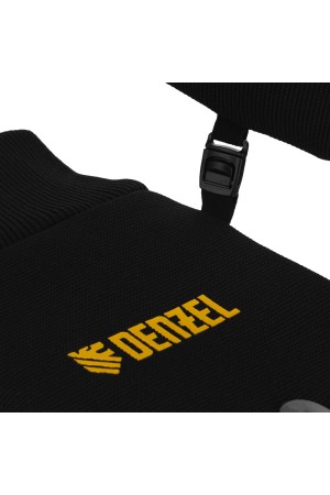 Перчатки универсальные, двойные, работа с сенсорным экраном, вязаная манжета, размер 9 Denzel