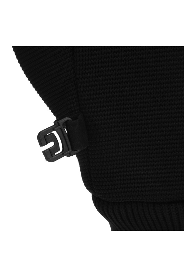 Перчатки универсальные, двойные, работа с сенсорным экраном, вязаная манжета, размер 10 Denzel