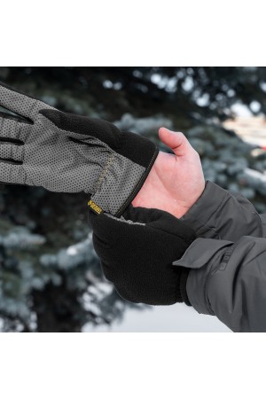 Перчатки универсальные, двойные, ПВХ нанесение, размер 8 Denzel