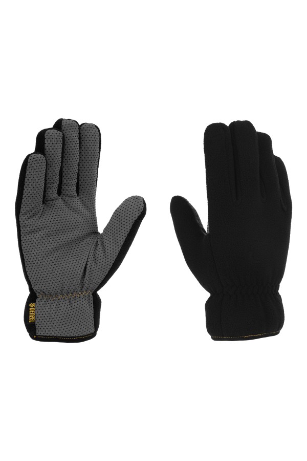 Перчатки универсальные, двойные, ПВХ нанесение, размер 9 Denzel