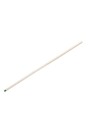 Черенок деревянный, 25 х 1200 мм, высший сорт, пластиковая резьба (подходит для метел, щеток), Россия