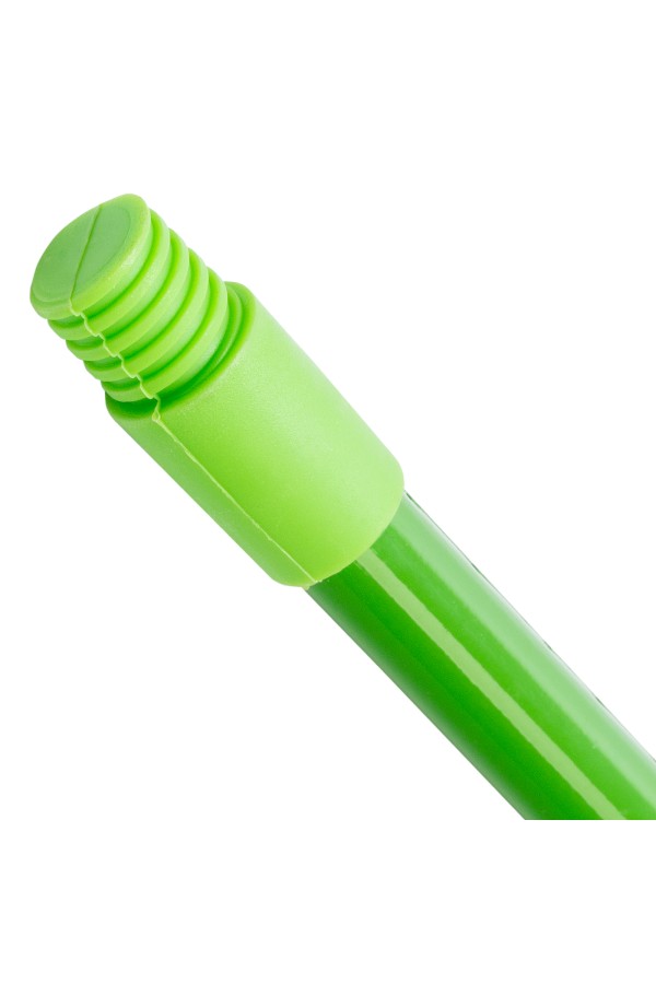 Черенок металлический, 21 х 1200 мм, пластик. резьба (подходит для метел, щеток)