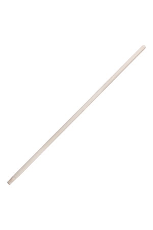 Черенок деревянный, 23 х 1200 мм, высший сорт, с резьбой (подходит для метел, щеток), Россия, Сибртех