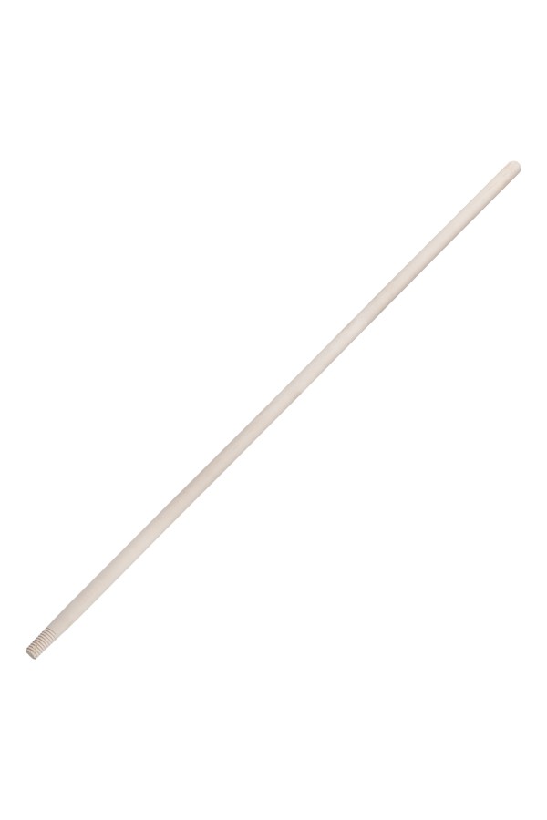 Черенок деревянный, 23 х 1200 мм, высший сорт, с резьбой (подходит для метел, щеток) Сибртех