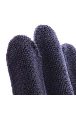 Перчатки трикотажные, акрил, синий, оверлок Россия Сибртех