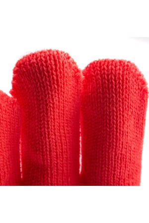 Перчатки трикотажные, акрил, коралл, оверлок Россия Сибртех