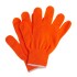 Перчатки трикотажные, акрил, оранжевый, оверлок Россия Сибртех