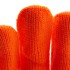 Перчатки трикотажные, акрил, оранжевый, оверлок Россия Сибртех