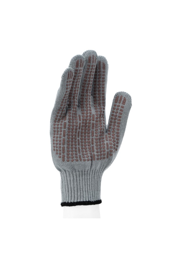 Перчатки трикотажные, акрил, ПВХ гель, 