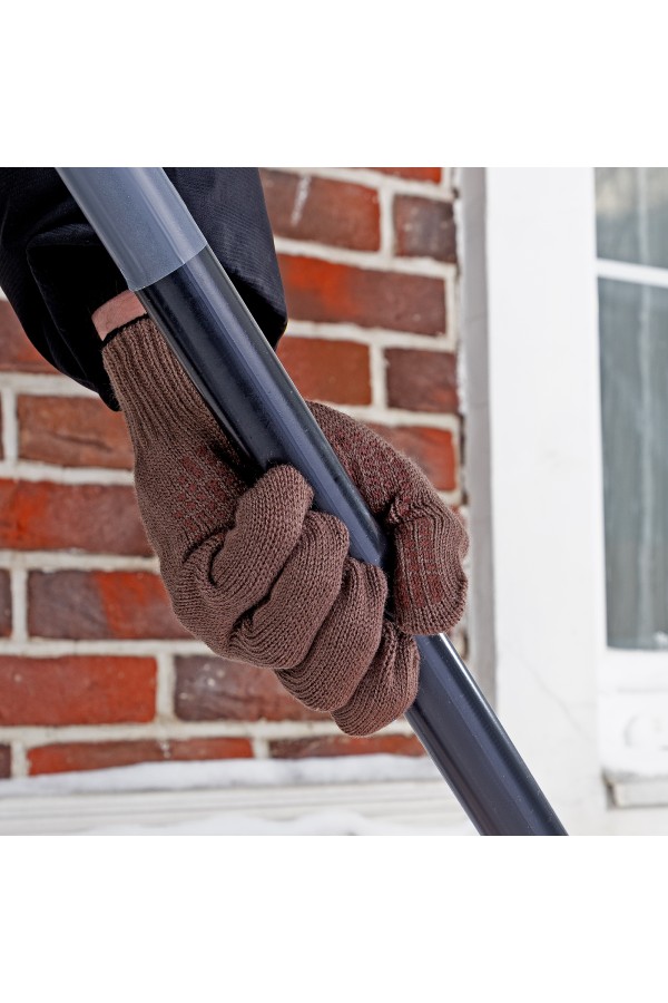 Перчатки трикотажные, акрил, ПВХ гель, 