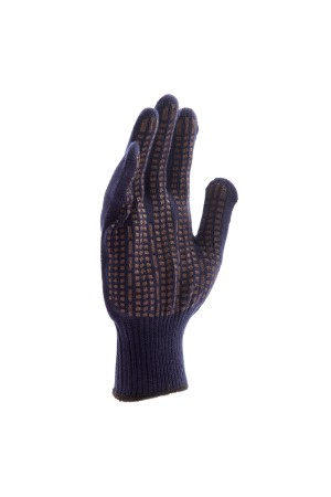 Перчатки трикотажные, акрил, ПВХ гель, 