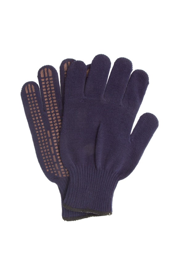 Перчатки трикотажные, акрил, ПВХ гель, 