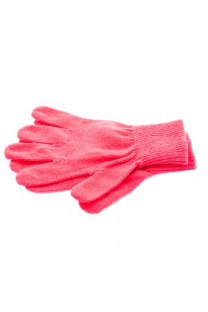 Перчатки трикотажные, акрил, коралл, двойная манжета Россия Сибртех