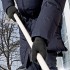 Перчатки трикотажные, акрил, двойные, черный, двойная манжета Россия Сибртех