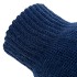 Перчатки трикотажные, акрил, двойные, синий, двойная манжета Россия Сибртех