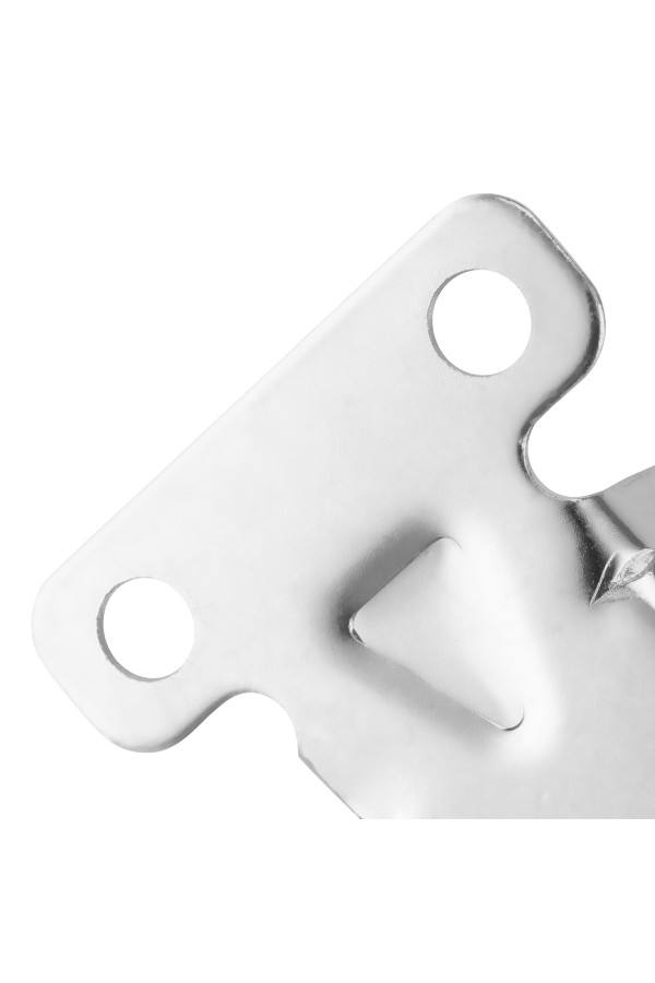 Колесо неповоротное D 75 мм, крепление  платформенное Сибртех