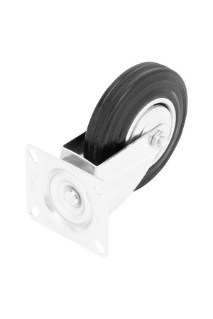 Колесо поворотное D 160 мм, крепление  платформенное Сибртех